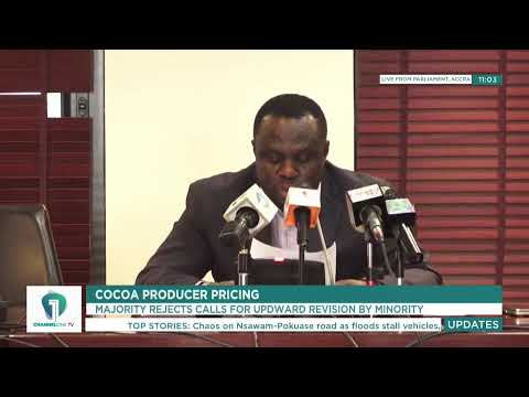 LIVE! Majority Presser On Cocoa Producer Price Hike