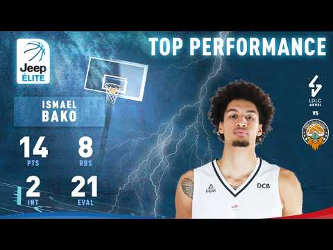 Ismael Bako (14 points) Highlights vs. Le Portel