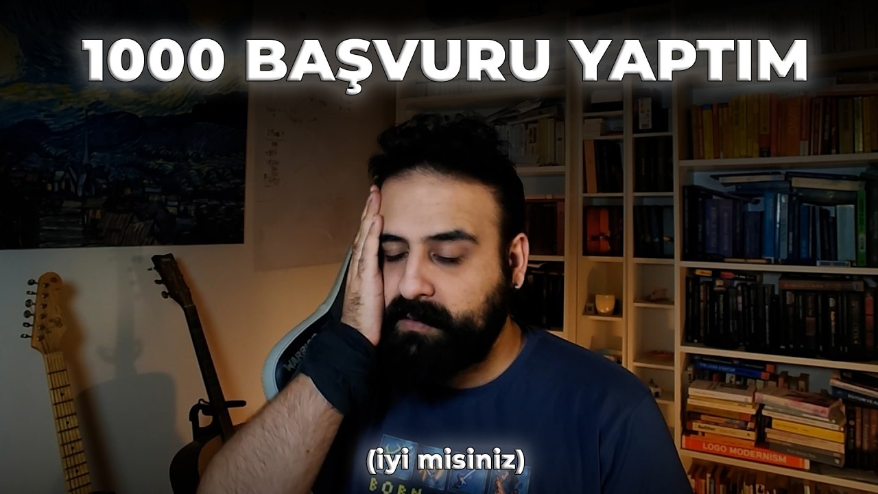 İş piyasasına ne olmuş böyle abi (ufak bir dertleşme videosudur)