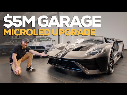 A $5m Car Garage Gets a 151" MicroLED Video Wall! The Ultimate Mancave...