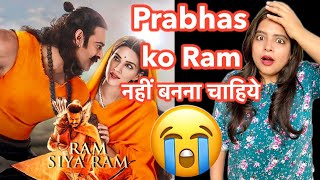 Adipurush Song - Ram Siya Ram REVIEW | Deeksha Sharma