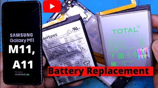 Samsung M11, A11 Battery Replacement || Samsung M11 Battery Price || Samsung M11 Battery Problem