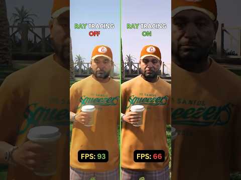 GTA V Enhanced | RTX 4060 Ray Tracing ON vs OFF Graphics Comparison (4K Test)