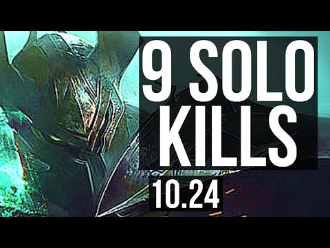 MORDEKAISER vs URGOT (TOP) | 9 solo kills, Godlike | EUW Diamond | v10.24