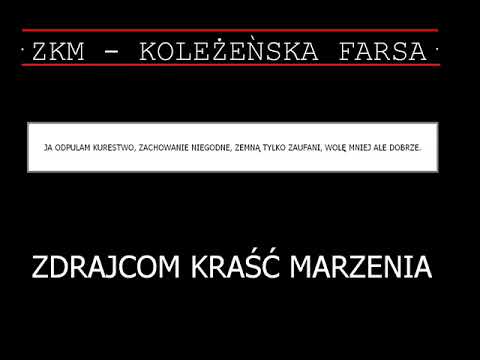 ZKM - KOLEŻEŃSKA FARSA