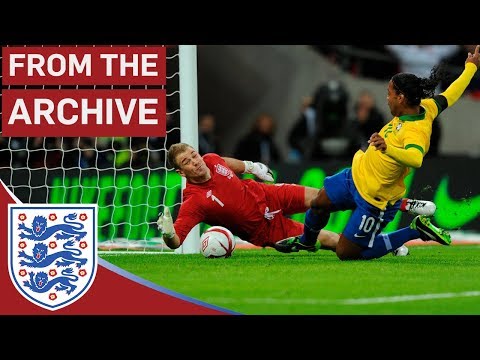 Joe Hart's spectacular double save v Ronaldinho | From The Archive