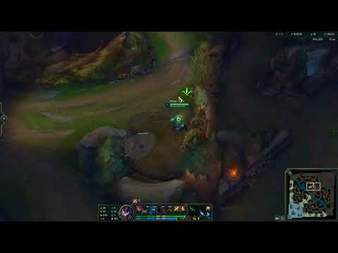 League of Legends - Shaco new jungle clear (no leash 2:30) (top side)