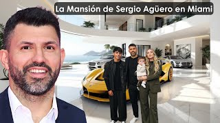 La Mansión de Sergio Agüero en Miami– Su Vida en 2025 y la Historia Oculta de su Sorprendente Retiro