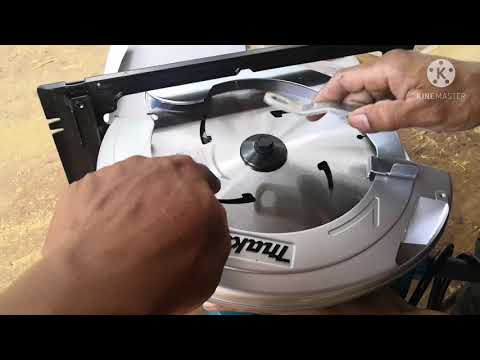 Rankinis diskinis pjūklas Makita N5900B video