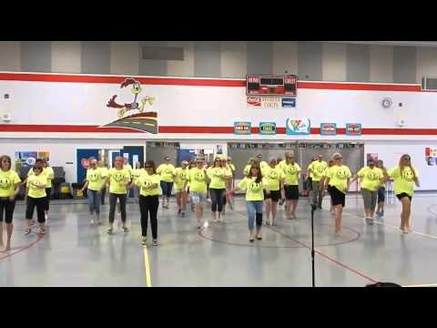 2014-06-09 Riverside Elementary Staff "Happy" Flash Mob Flash mobs from the World