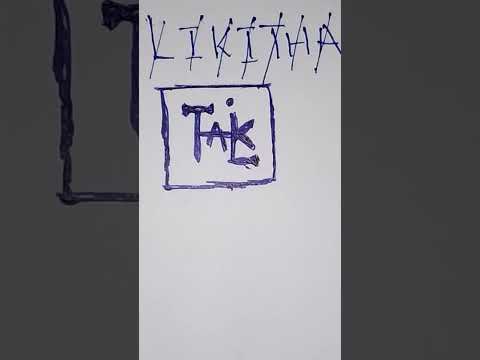 LIKITHA name as brand logo design 😱#viralvideo #shortsvideo