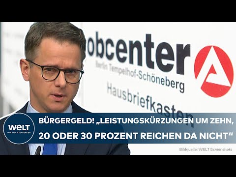 BÜRGERGELD: "Dann muss Grundsicherung komplett gestrichen werden"! CDU will Regeln verschärfen