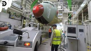 【大型旅客機】総部品250万個！ミスが許されない “エアバスA350” の精密製造工程の全て  / 潜入！メガ建造ファクトリー Ep1 [FULL]  (ディスカバリーチャンネル)