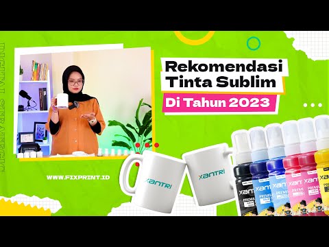 Test Review Hasil Tinta Sublim Xantri | Cetak MUG Souvenir Menggunakan Printer Epson L3110 L3210