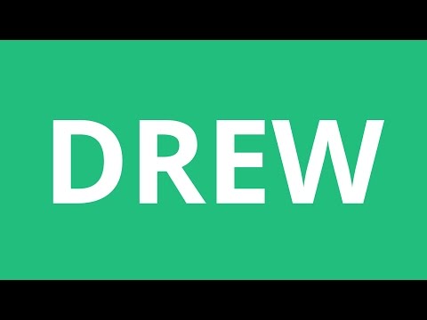 How To Pronounce Drew - Pronunciation Academy