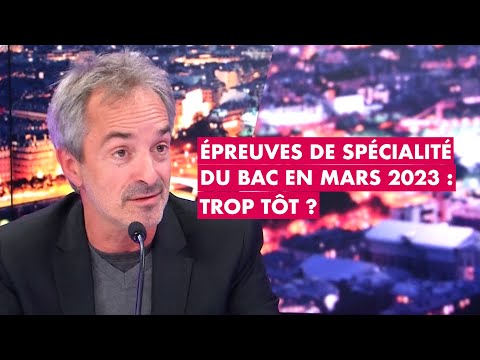 Épreuves de spécialité du Bac en mars 2023 : trop tôt
