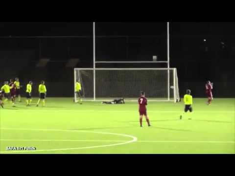Ryan MacBeth Finishes Team Goal | SAFA Select v Pollok FC | Friendly