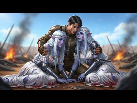 Alien Empress Thought She Lost Her Twin Daughters to the War… Until a Human Warrior Rescues Them...