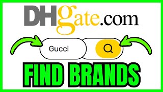 How To FIND BRANDS On DHgate (QUICK & EASY) 2025