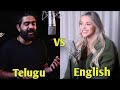 Srivali Song Hindi Vs English Srivalli Song Emma Heesters Allu Arjun Rashmika