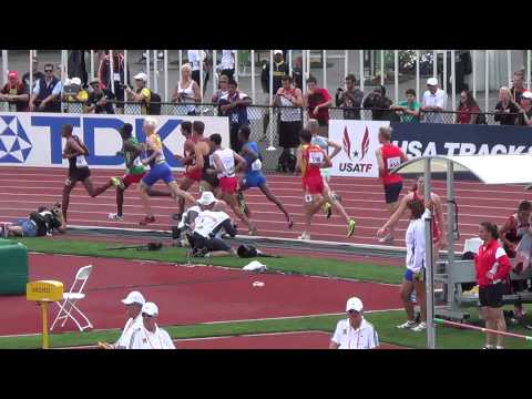IAAF U20-WM Eugene 2014 - 1500m Männer Vorlauf 1/3