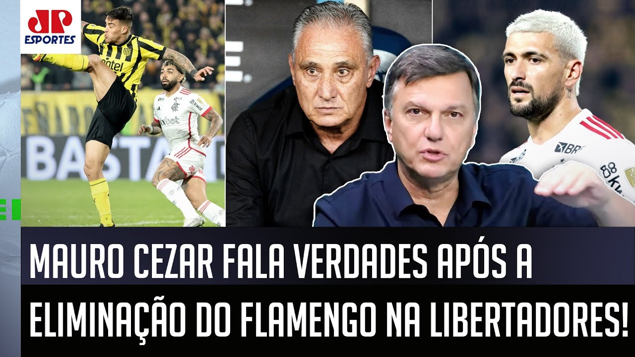 "O TITE SE ACOVARDOU! E pelo que EU VI DELE, vou ficar SURPRESO se..." Mauro Cezar DISSECA Flamengo!