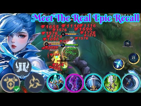 When Top Supreme Miya Meet Real Epic Recall🤣 #mlbbcreatorcamp #mobilelegends #mccjuly #mcc_0721kh
