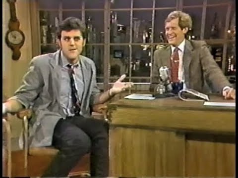 Jay Leno on Letterman, September 26, 1984