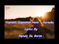 Konkani karaoke 🎤Sopnam Sopnetalim Hanv (Sopnam)❄