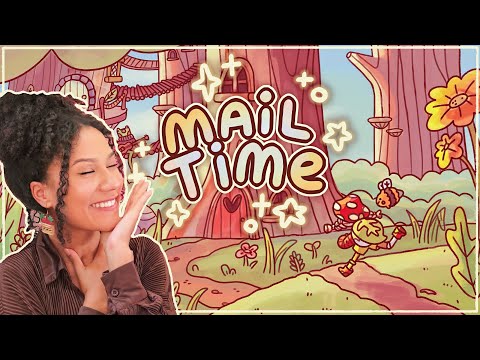 cozy cottagecore mail delivery game💌🍄 - Mail Time!