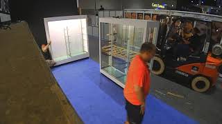 Mezco Toyz Booth Setup- San Diego Comic-Con 2018