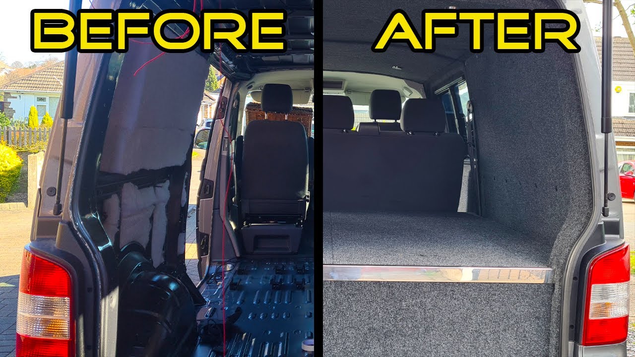 Watch video VW T5 CAMPERVAN INTERIOR CONVERSION TRANSFORMATION Now VW T5 CAMPERVAN INTERIOR CONVERSION TRANSFORMATION