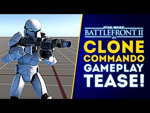 CLONE COMMANDOS REVEALED! GAMEPLAY TEASER! Instant Action, PVE! - Star Wars Battlefront 2 Update