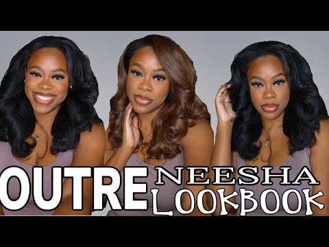 OUTRE NEESHA HALF WIGS! *LOOKBOOK!