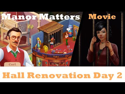 Manor Matters Hall Decorations - Day 2 Movie  HD fix the globe| hand lights | only stories | ios