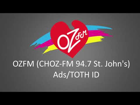 10/22/2022 - CHOZ-FM (OZFM 94.7 St. John's) Aircheck/Ad Break/TOTH ID