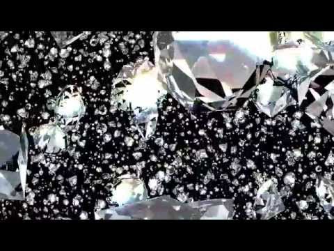 Diamond Rain Background Loop 💎 UHD 4K