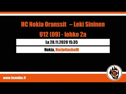 HC Nokia Oranssit - Leki Sininen