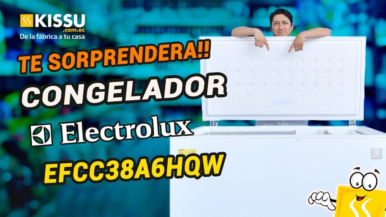 ❄️️ Congelador ELECTROLUX EFCC38A6HQW te sorprenderá!!!