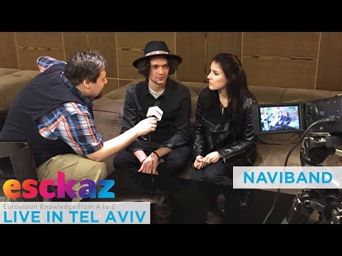 ESCKAZ в Тель-Авиве: Интервью с NAVIBAND (Беларусь) на Israel Calling.