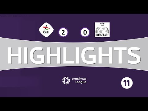 Highlights NL / OH Leuven - Roeselare 30/09/2017