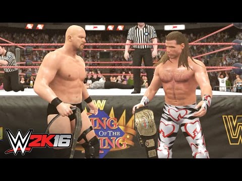 "Stone Cold" Steve Austin vs. Shawn Michaels: WWE 2K16 2K Showcase walkthrough - Part 5