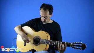 Nico Di Battista Alhambra flamenco guitar custom preamp