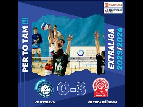 VK Ostrava - Příbram sestřih zápasu