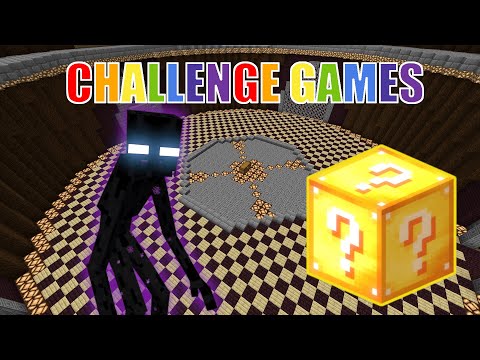 Minecraft: Mutant Enderman CHALLENGE GAMES! Lucky Blocks!
