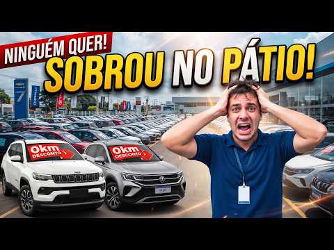 🚨 LOJISTAS EM PÂNICO! 8 SUVs QUE NINGUÉM COMPRA