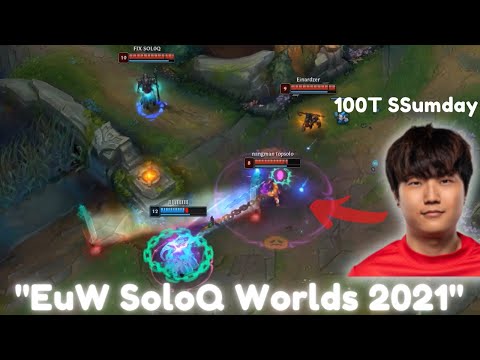 Lissandra showing off SoloQ EuW Worlds 2021