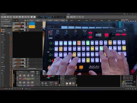 Bitwig support for Akai Fire