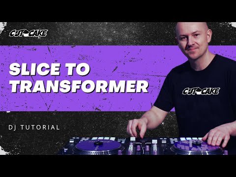 SLICE TO TRANSFORMER - Scratch (🇩🇪 deutsch) - DJ Tutorial - Scratchen lernen mit DJ CUT CAKE