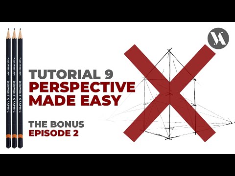 9. Perspective IS EASY, Drawing TIPS That Will Change Your Life Tutorial for Beginners